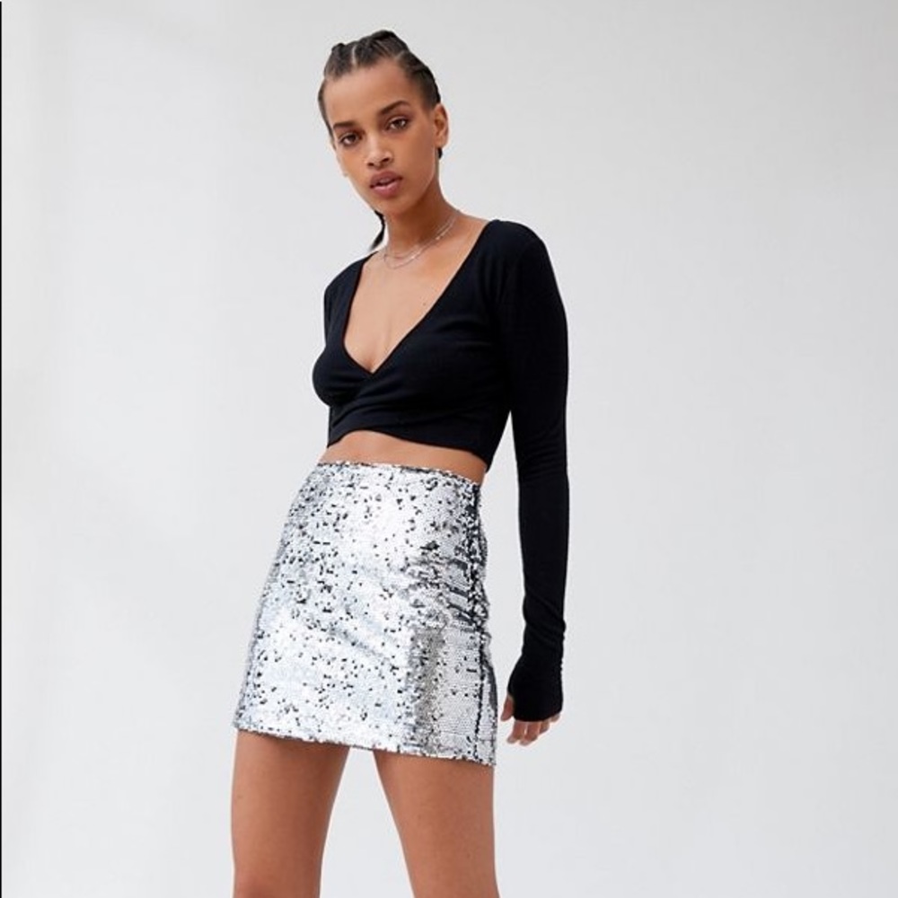 Urban Outfitters sequin skirt